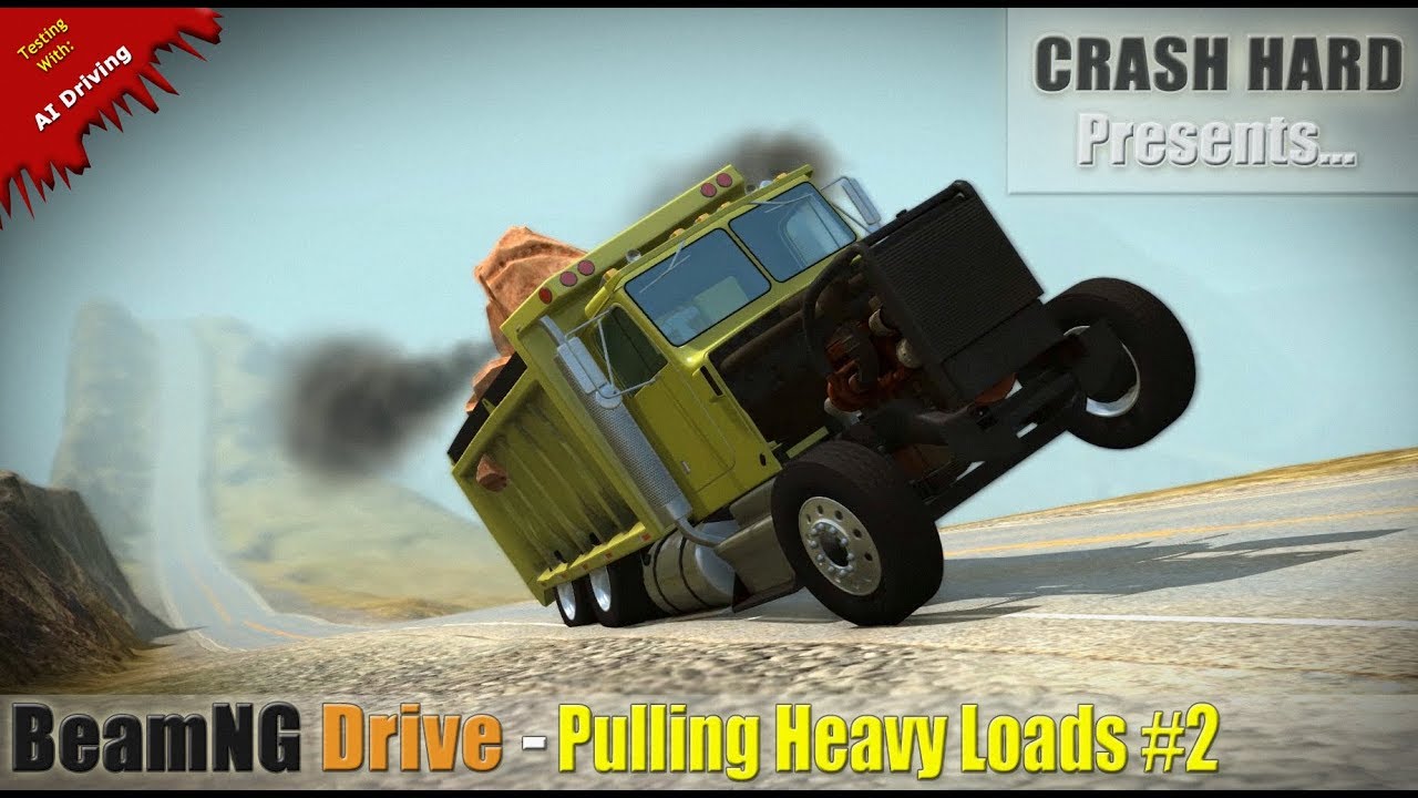 BeamNG Drive - Pulling Heavy Loads #2