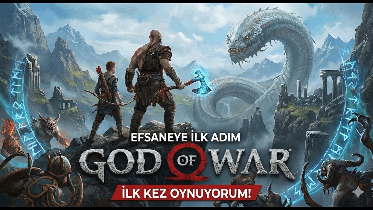 Efsaneye İlk Adım: God Of War | İlk Kez Oynuyorum!