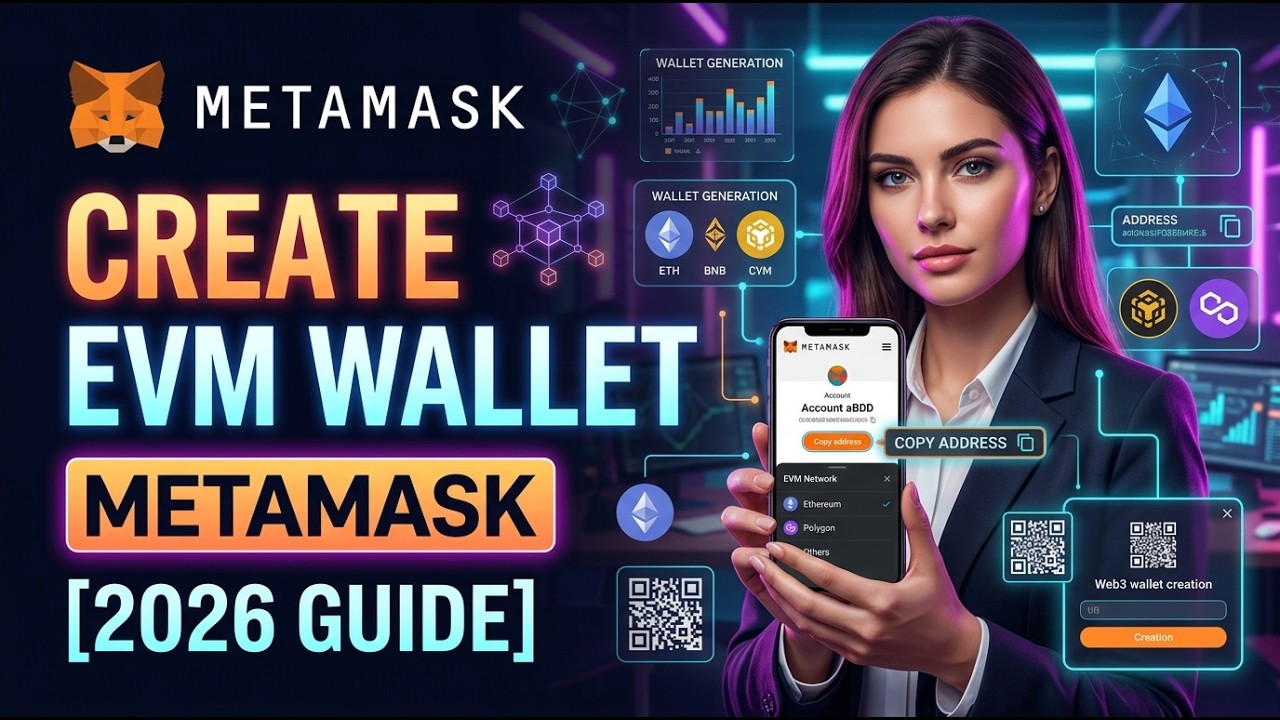 How to create EVM wallet address in MetaMask [2026 Full Guide]
