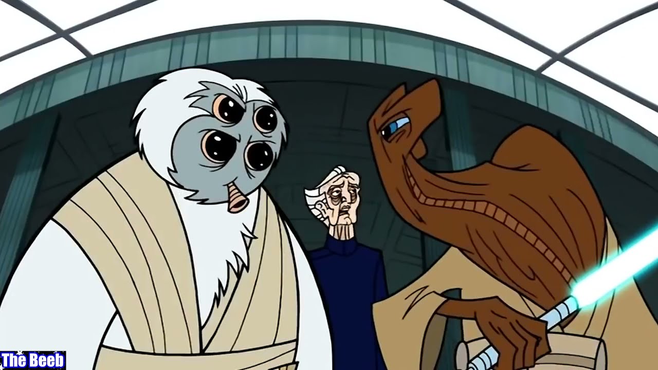 Star Wars Clone Wars 2003 but only Roron and Foul scenes