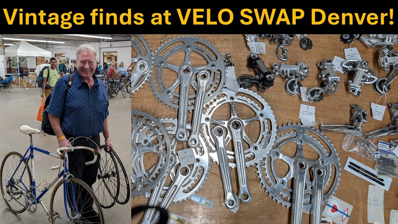The Vintage bikes of Velo Swap Denver 2025