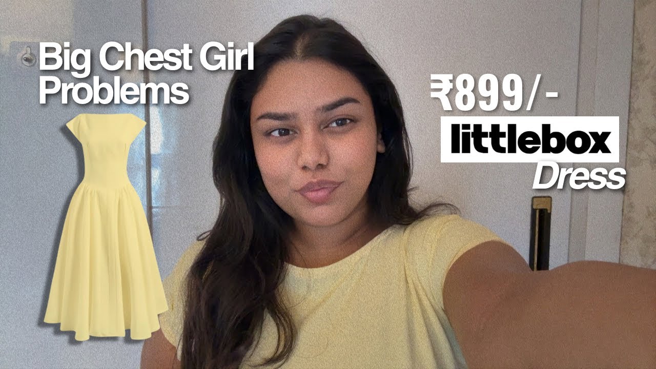 Trying cute dress as a Chubby Girl | NB28