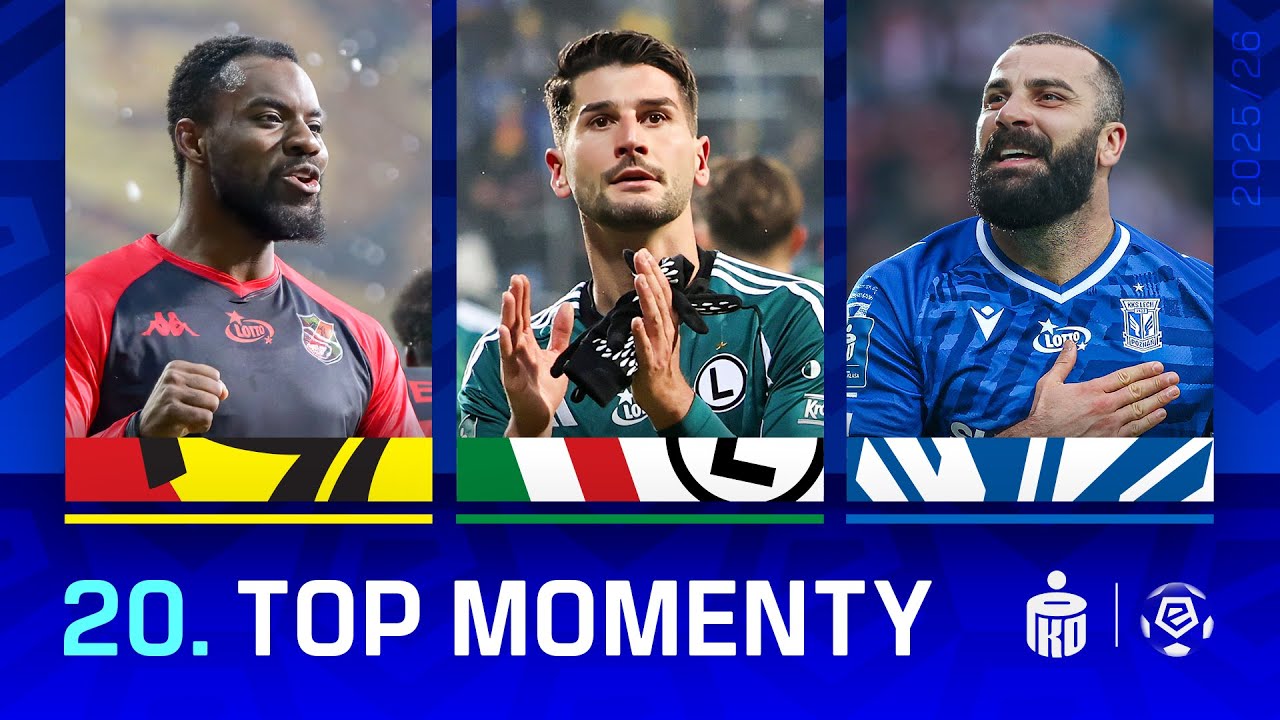 TOP MOMENTY | WSZYSTKIE GOLE 20. KOLEJKI | Ekstraklasa 2025/26