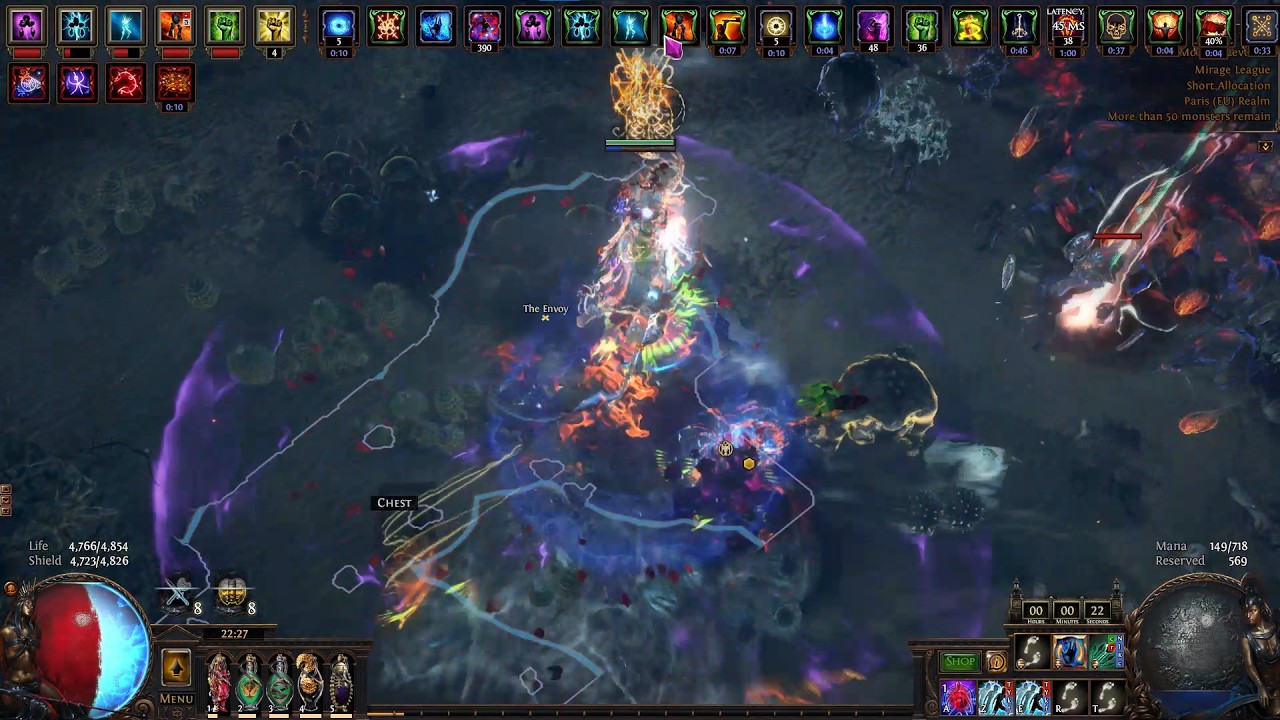Path of Exile 3.28 - Golden Charlatan EK - High invest Damnation farm