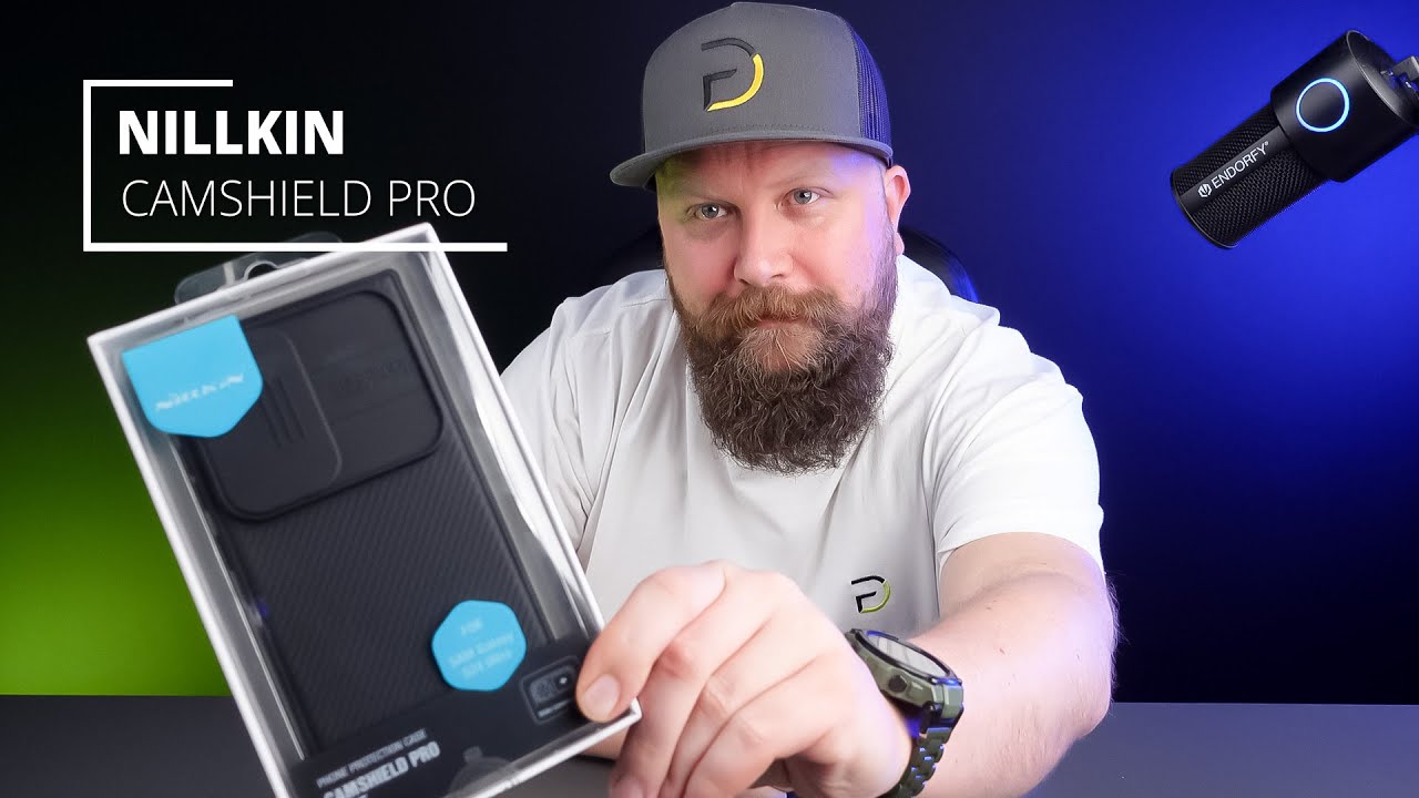 Proste, Eleganckie i Świetnie Wykonane  Etui z Osłoną Aparatu - Nillkin Camshield Pro