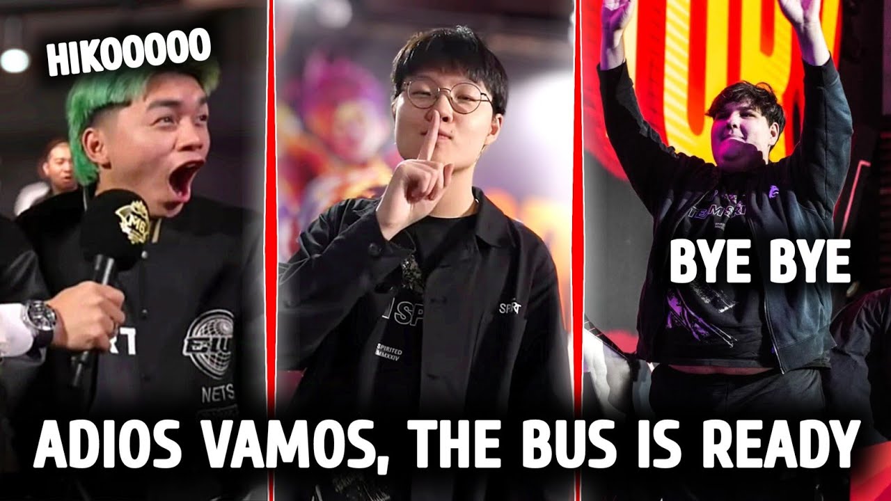 ADIOS VAMOS, THE BUS IS READY! TEAM SPIRIT KNOCKS OUT TEAM VAMOS IN M6 WORLD CHAMPIONSHIP 😅