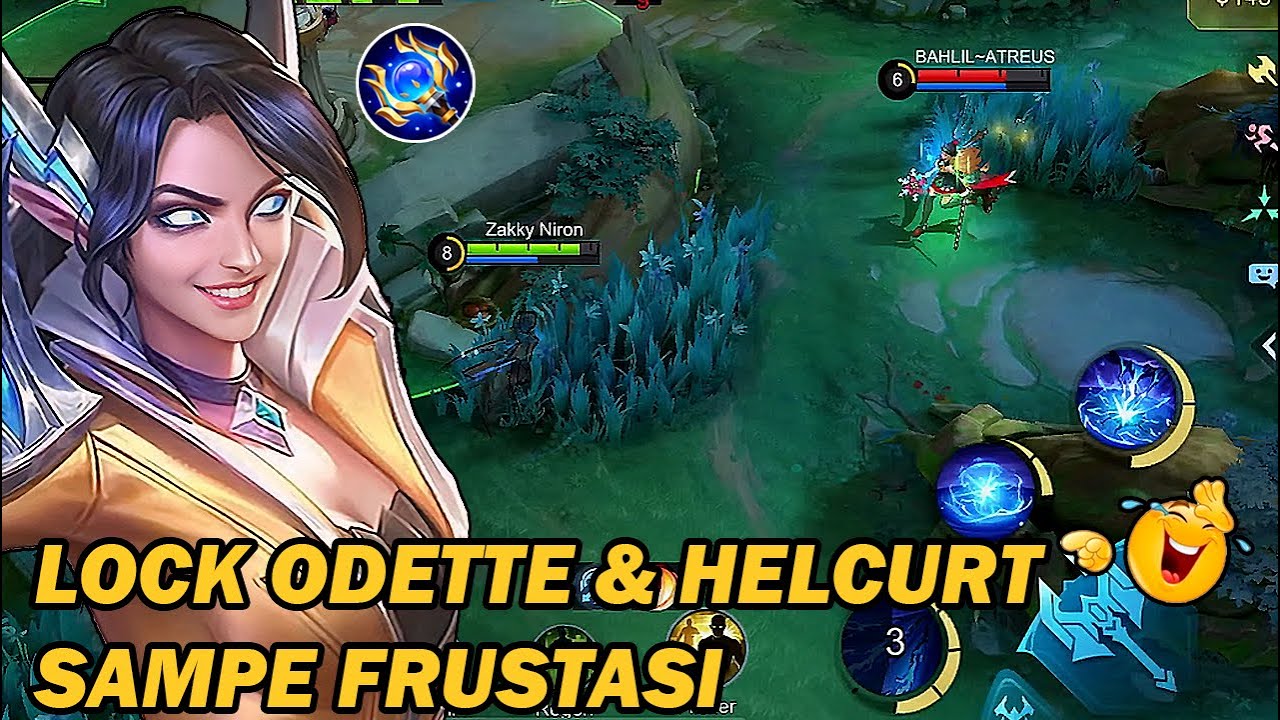 EUDORA MODE SEMAK!! LOCK ODETTE & HELCURT SI PALING JAGO SAMPE KESAL‼️- MLBB