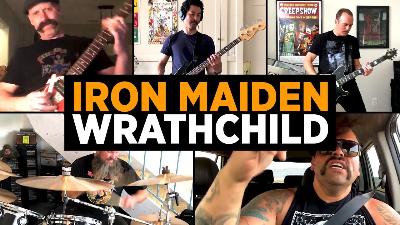 Wrathchild - IRON MAIDEN Cover with Members of Ignite, Death By Stereo, Zebrahead & Into Another