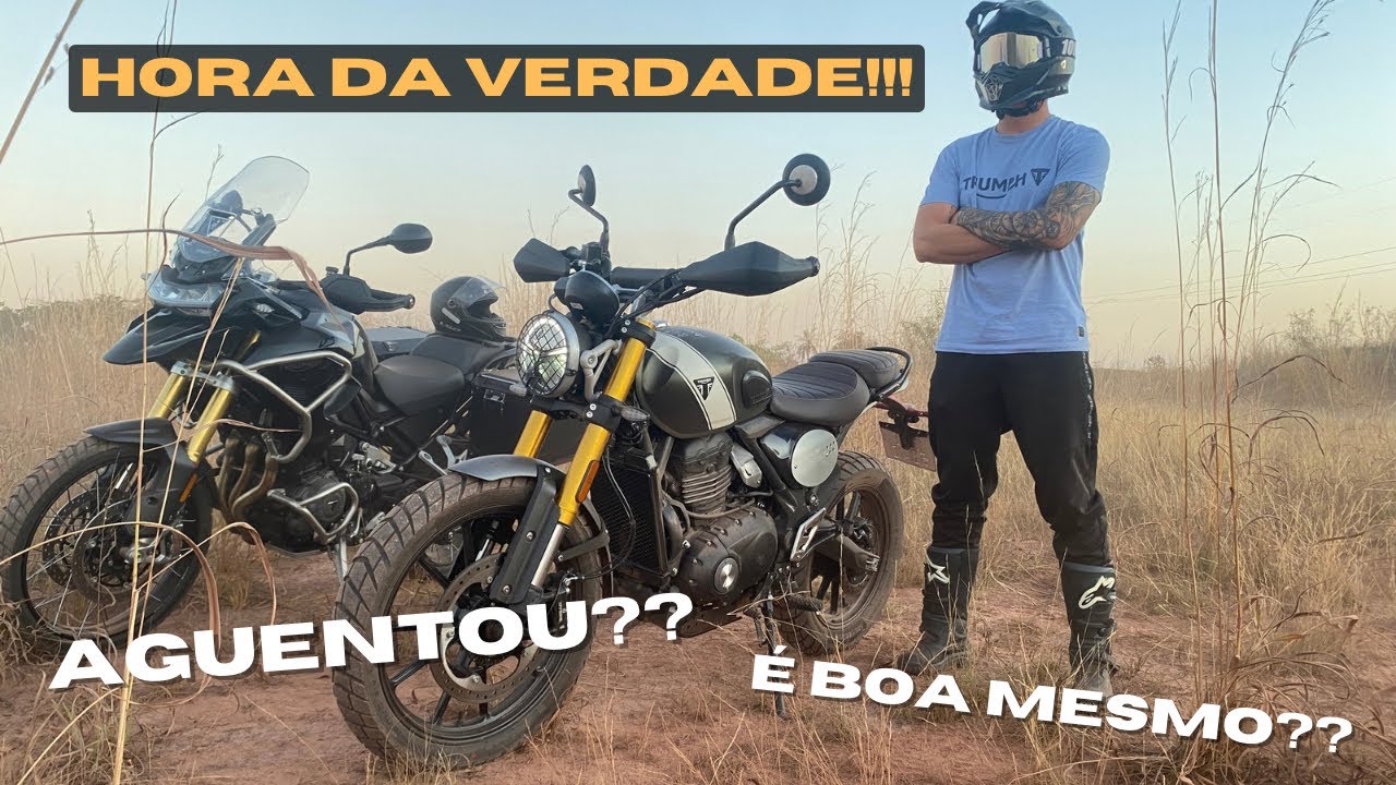 SCRAMBLER 400X: TESTE NO OFF ROAD!! Participação - Instrutor Malvino (CP344)