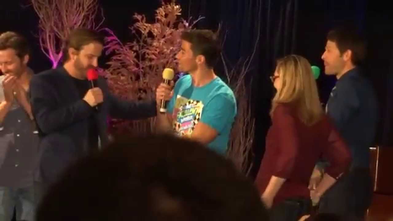 Supernatural cast strips Matt Cohen DCCon