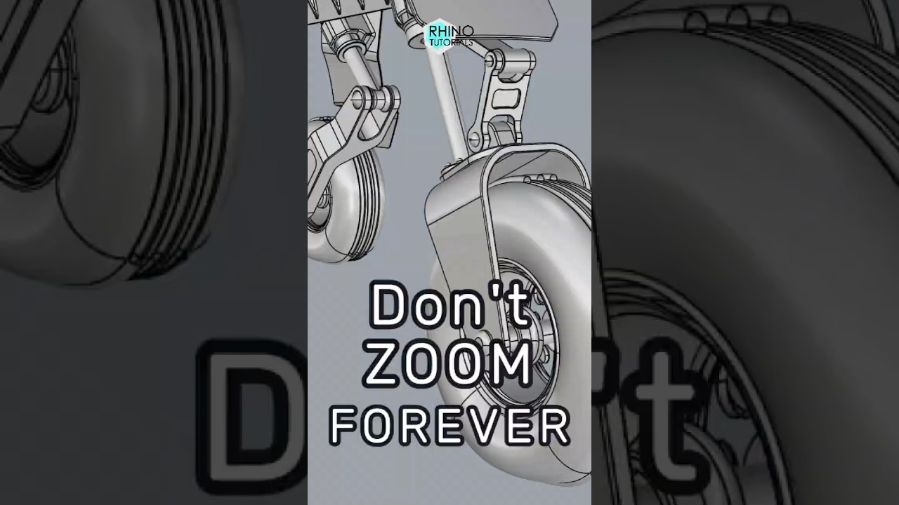 Lost in Zoom? Here&rsquo;s the Fix &ndash; Rhino 3D #rhino3d