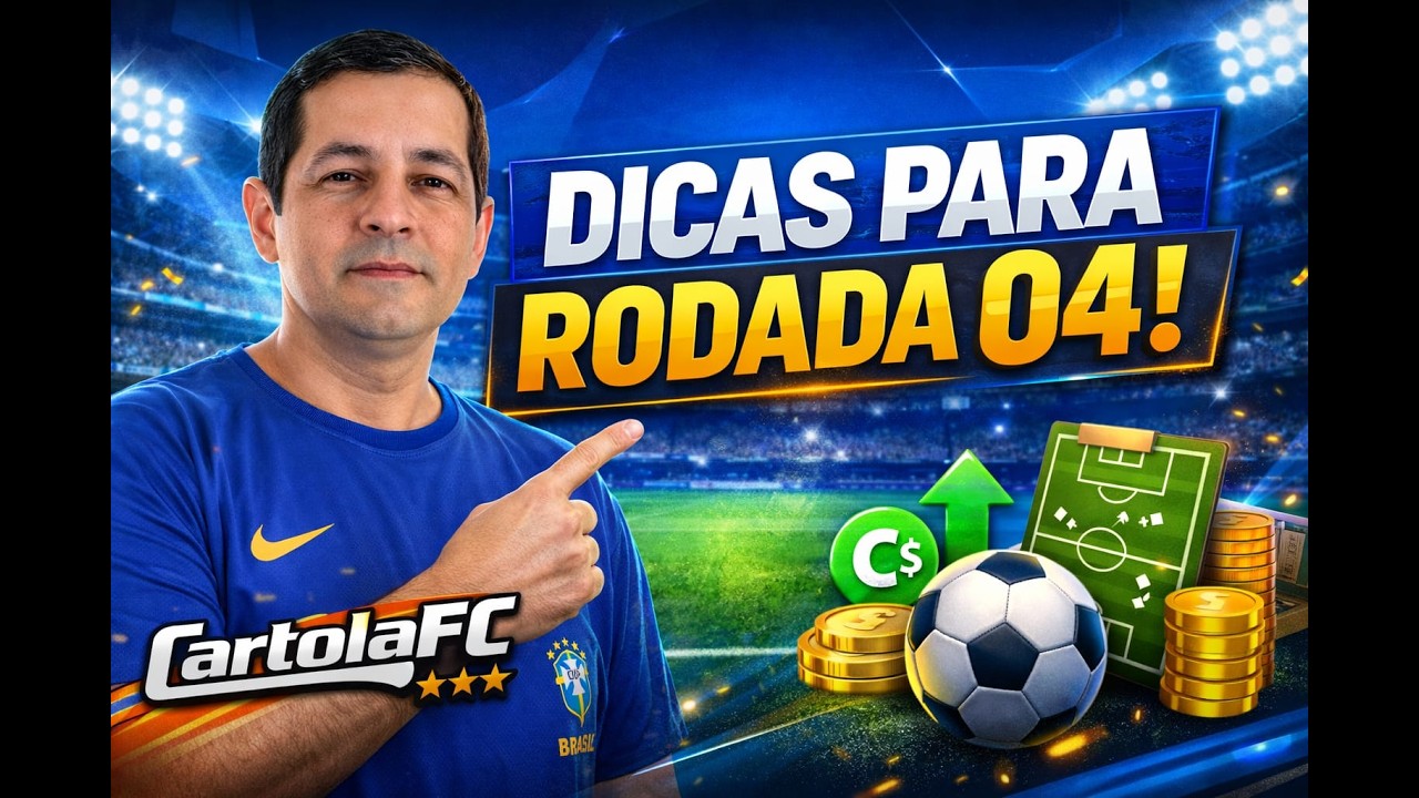 Dicas para 04  rodada - cartola FC - Dicas de SG #cartolafc #cartola