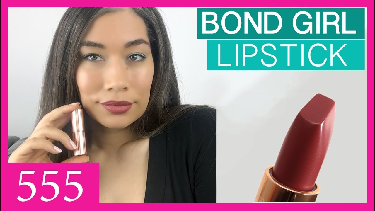 Charlotte Tilbury Matte Revolution Lipstick in Bond Girl Demo and Review!