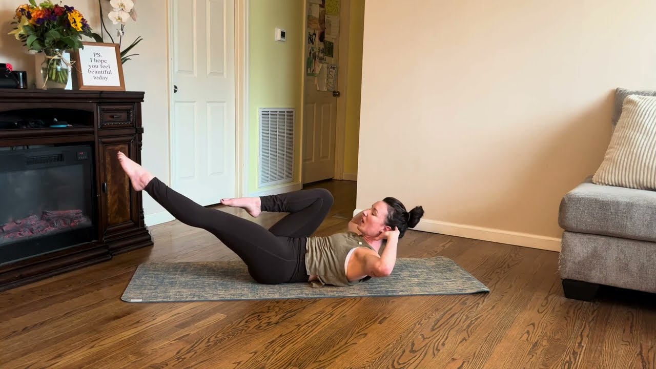 25 min core and back Pilates sequence