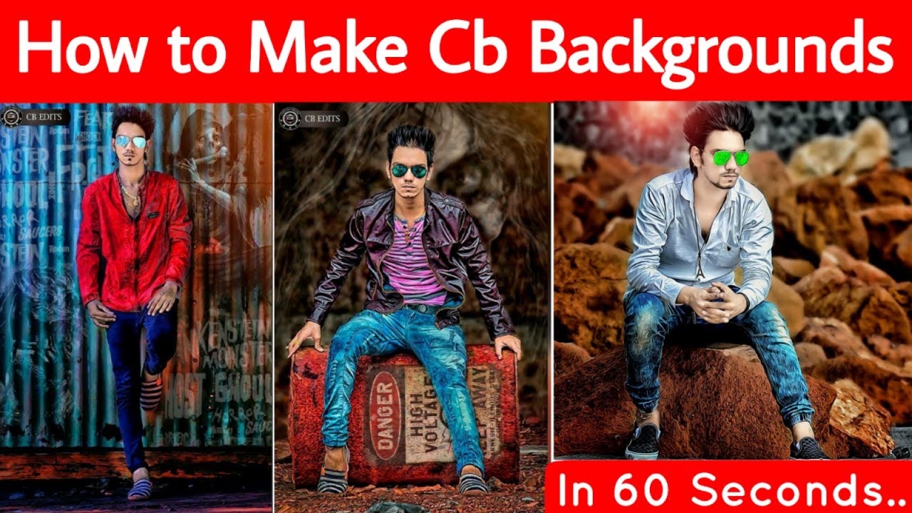 How to Make Cb Backgrounds in one click | New Trick | 100% real Cb Backgrounds