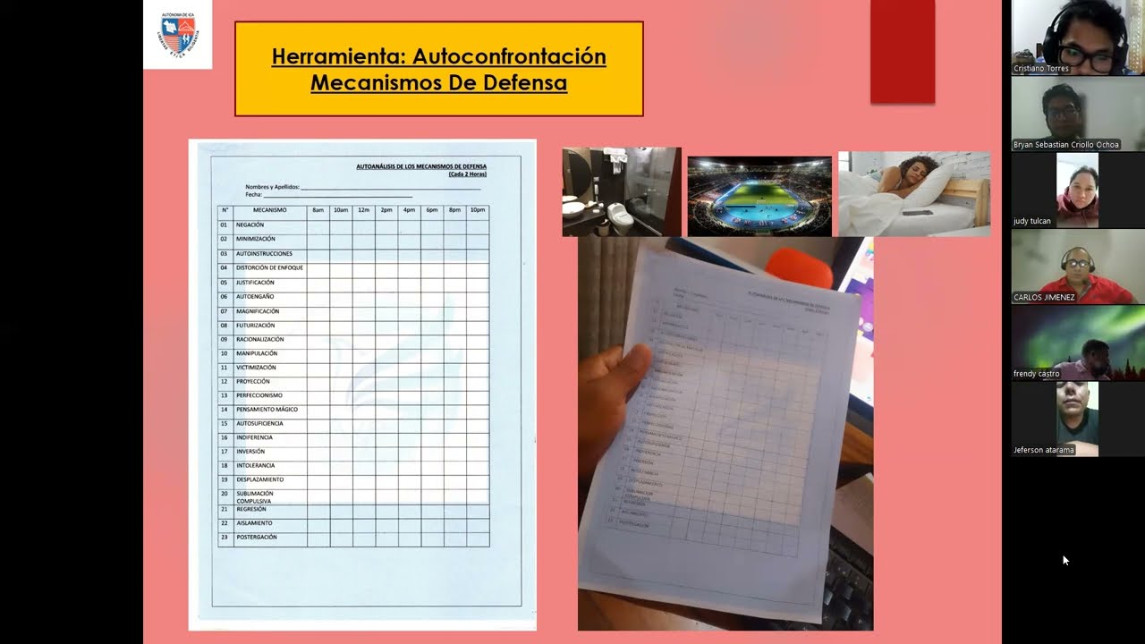 HERRAMIENTA DE AUTOCONFRONTACIÓN, D.A.C y REESTRUCTURACIÓN PROGRESIVA.