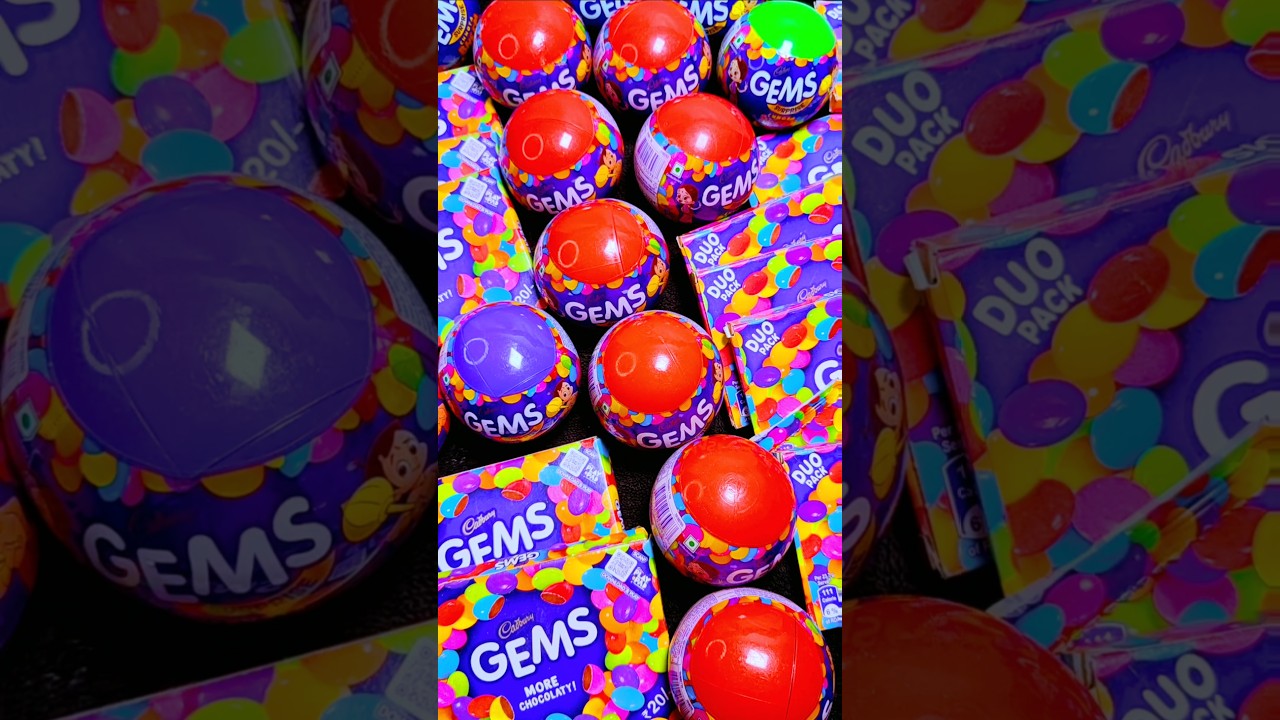 Very Yummy Gems Opening ASMR Video #shorts