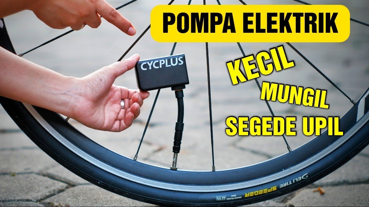 POMPA SEPEDA TERKECIL: Cycplus AS2Pro dan AS2Pro Max || pompa mini elektrik terbaik saat ini?