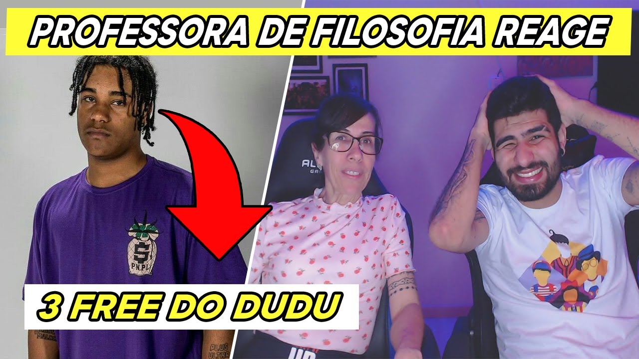 |Minha mãe professora de filosofia reage| 3 FREE DO DUDU QUE DARIA UMA MÚSICA! (LEGENDADO)