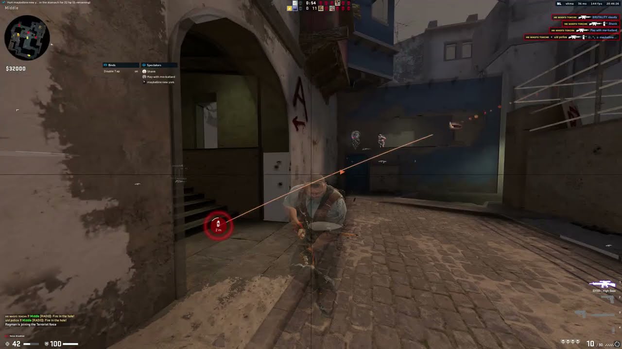 DOUBLE TAP GOD /w neverlose.cc alpha ft. KuCJloTa