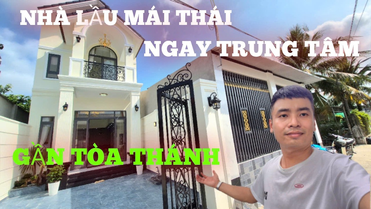 BÁN CĂN NHÀ LẦU MÁI THÁI . NGAY TRUNG TÂM . GẦN TÒA THÁNH . PHƯỜNG TÂN NINH TÂY NINH