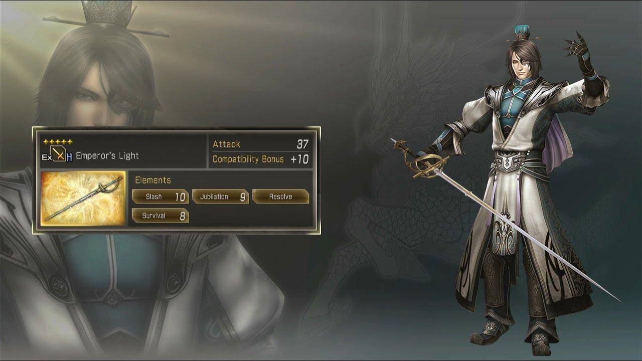 Sima Shi 5th Weapon Emperor's Light - DW8XLCE PS3
