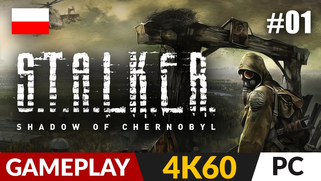 STALKER: Cień Czarnobyla ☢️ #1 - odc.1 ☠️ Klasyk z modami | Shadow of Chernobyl PL - Gameplay 4K