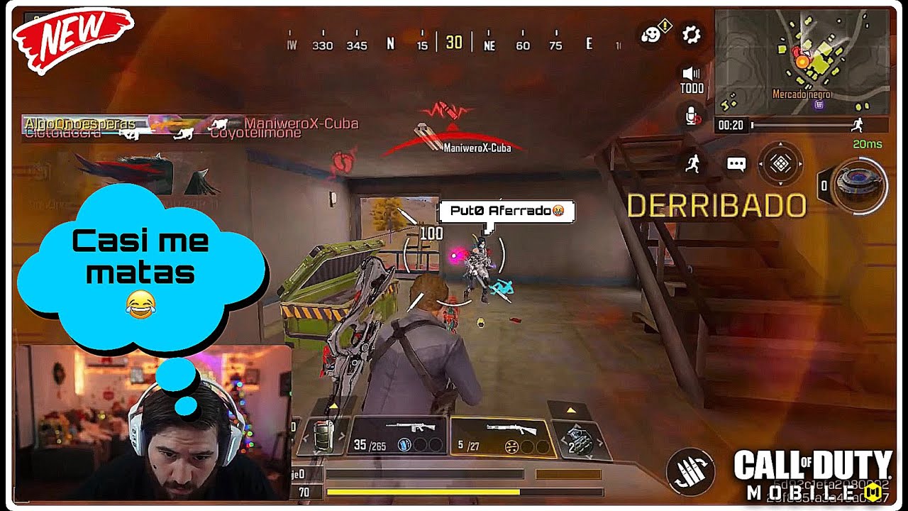 EL OSO vs CUBANOS😂🎶|CALL OF DUTY MOBILE|