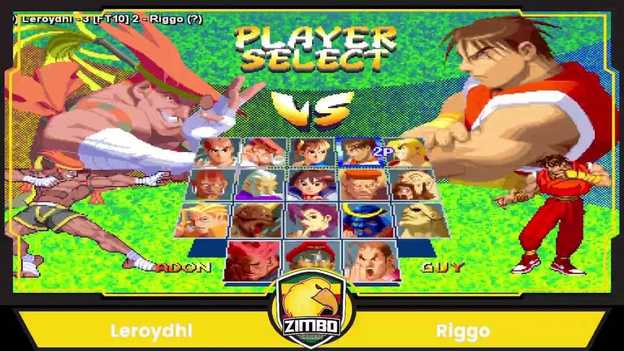 Zimbo Retro Plays : Street Fighter Zero 2 Alpha