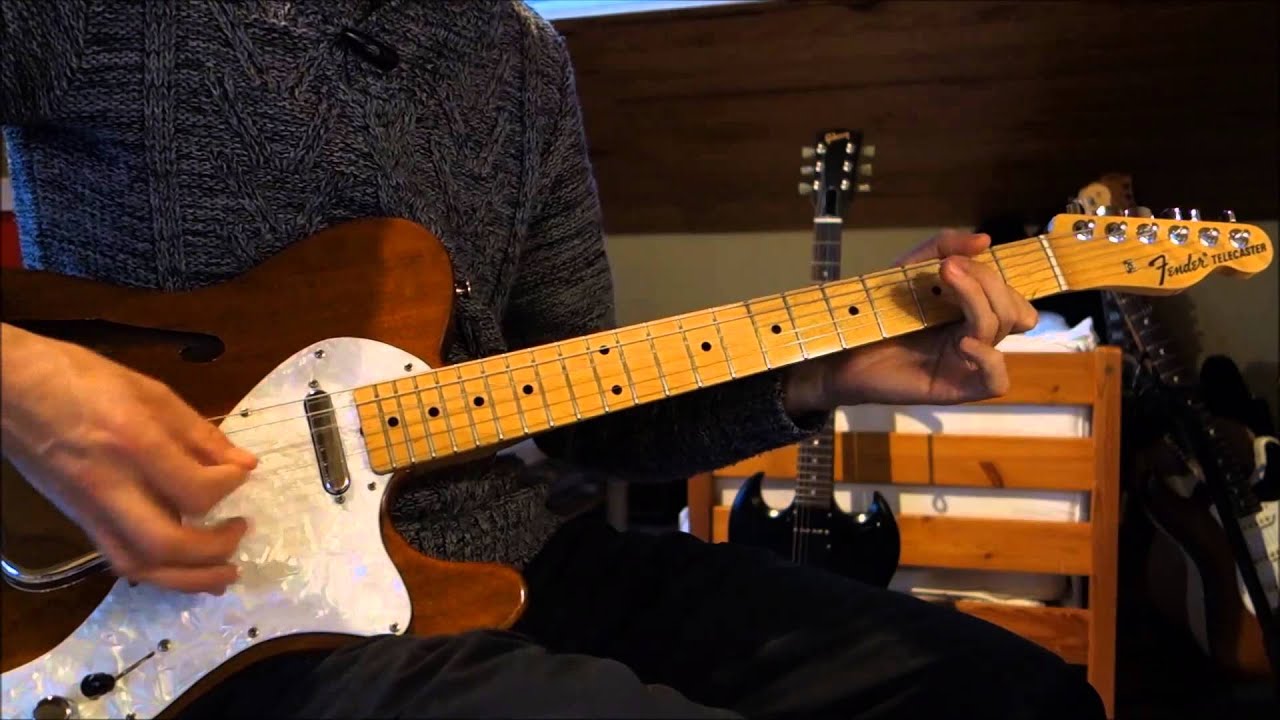 test telecaster thinline 69' japan 1985
