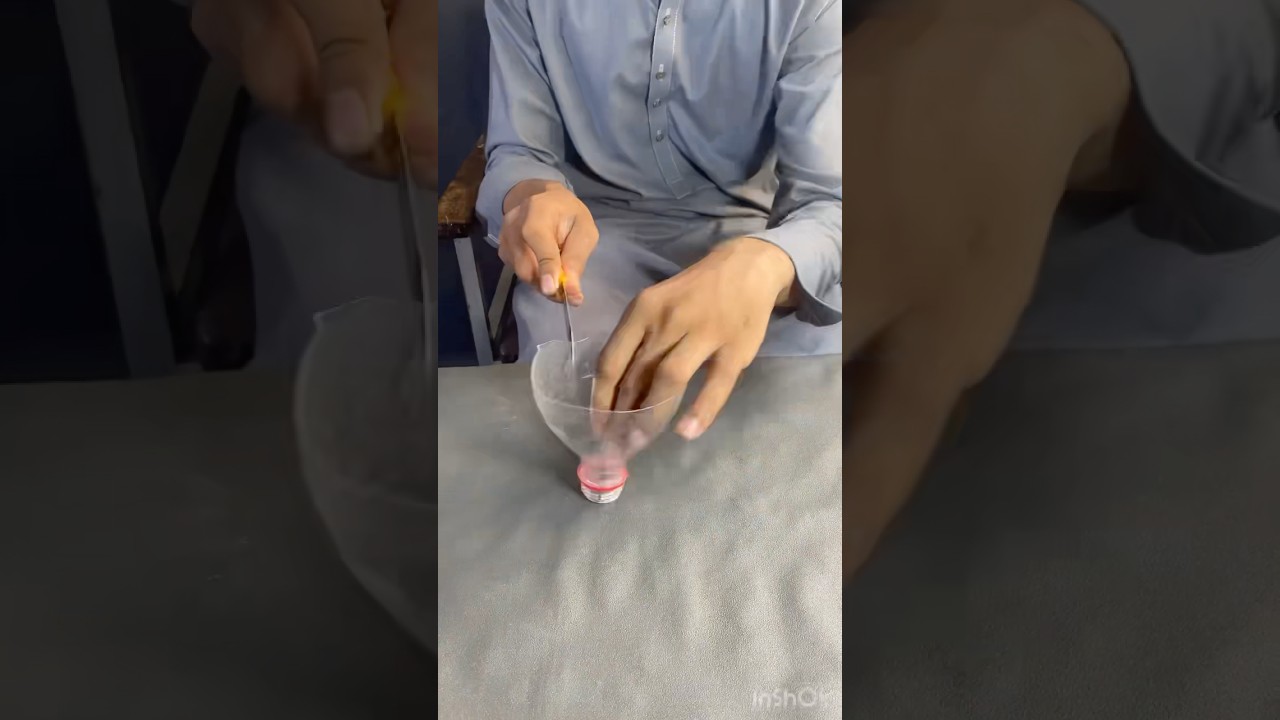 #viralvideo How to make propeller used to plastic bottle  #shorts ￼