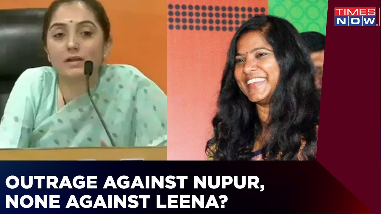 Nation Mourns When Nupur Sharma  Spoke Of Muhammad | Where Is The Mourning For Leena's Kaali Row?