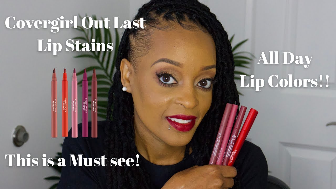 Covergirl Outlast Lip Stain Review!
