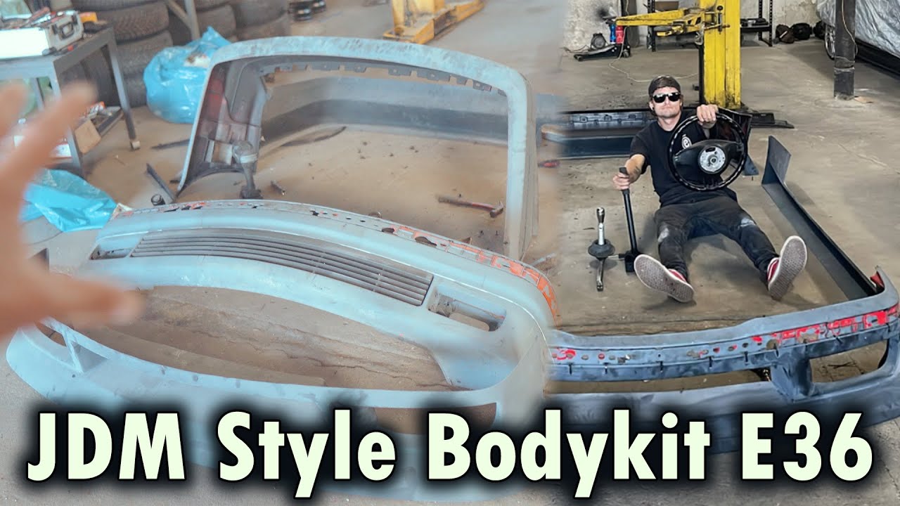 JDM Bodykit, Lakování a Řezání do E36tek!