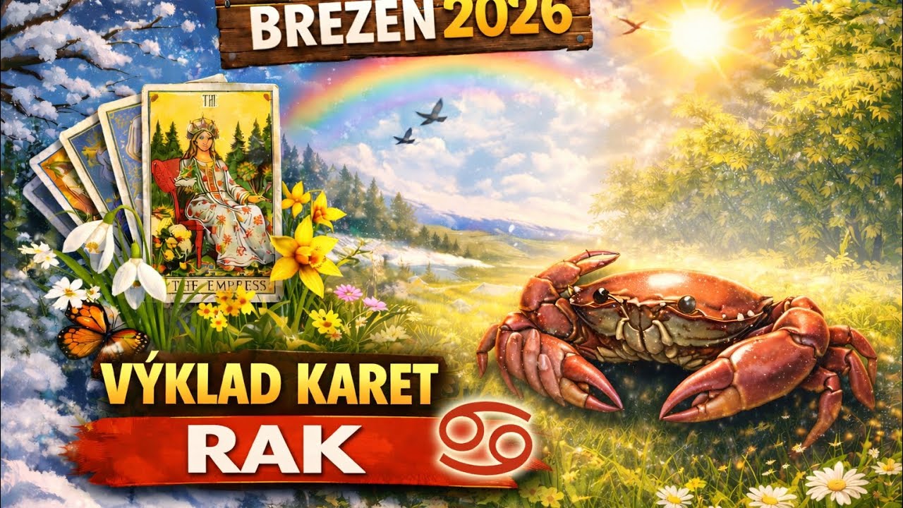 🐦‍🔥💫RAK BŘEZEN 🌦🌱 Láska ❤️ Práce 💸 ~ výklad karet