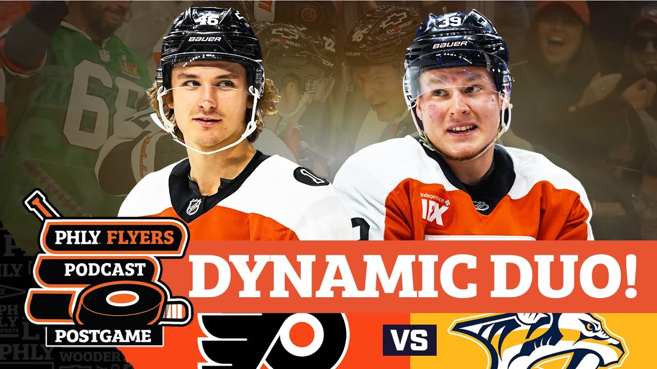 Matvei Michkov & Trevor Zegras score 5 POINTS, Flyers win 3rd straight | PHLY Flyers Postgame