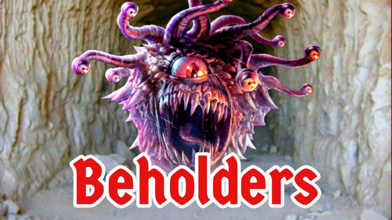 Os surreais segredos dos Beholders! (vocês não vão acreditar)