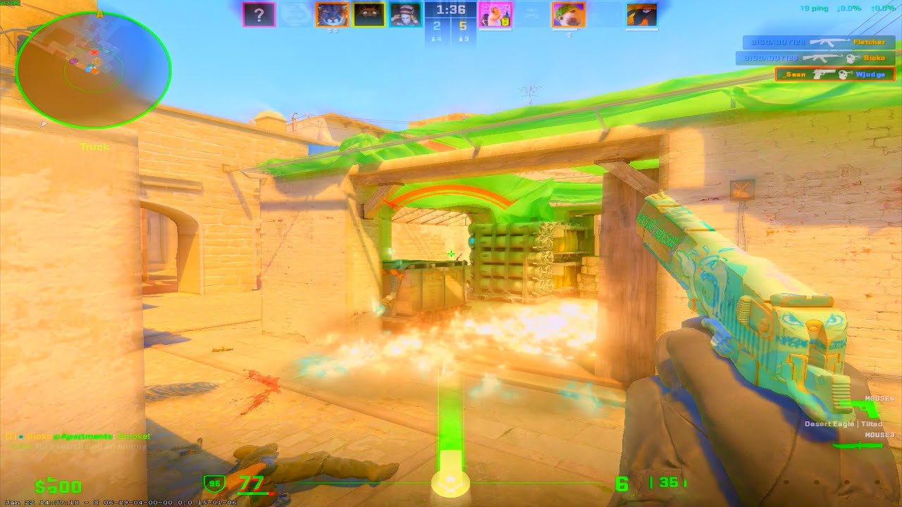 Clean Deagle Headshots.