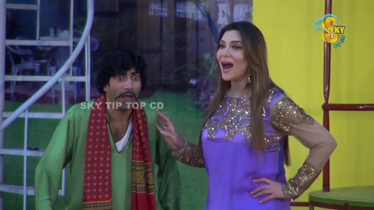 Sajan Abbas and Tariq Teddy New Pakistani Stage Drama Clip 2018 | Pk Mast