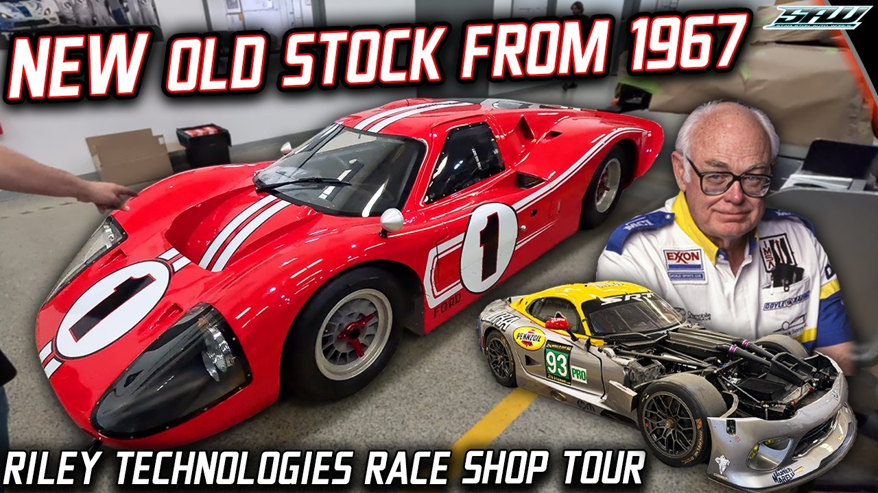 The Official Ford GT40 Mk IV Continuation: Riley Technologies Full Tour!
