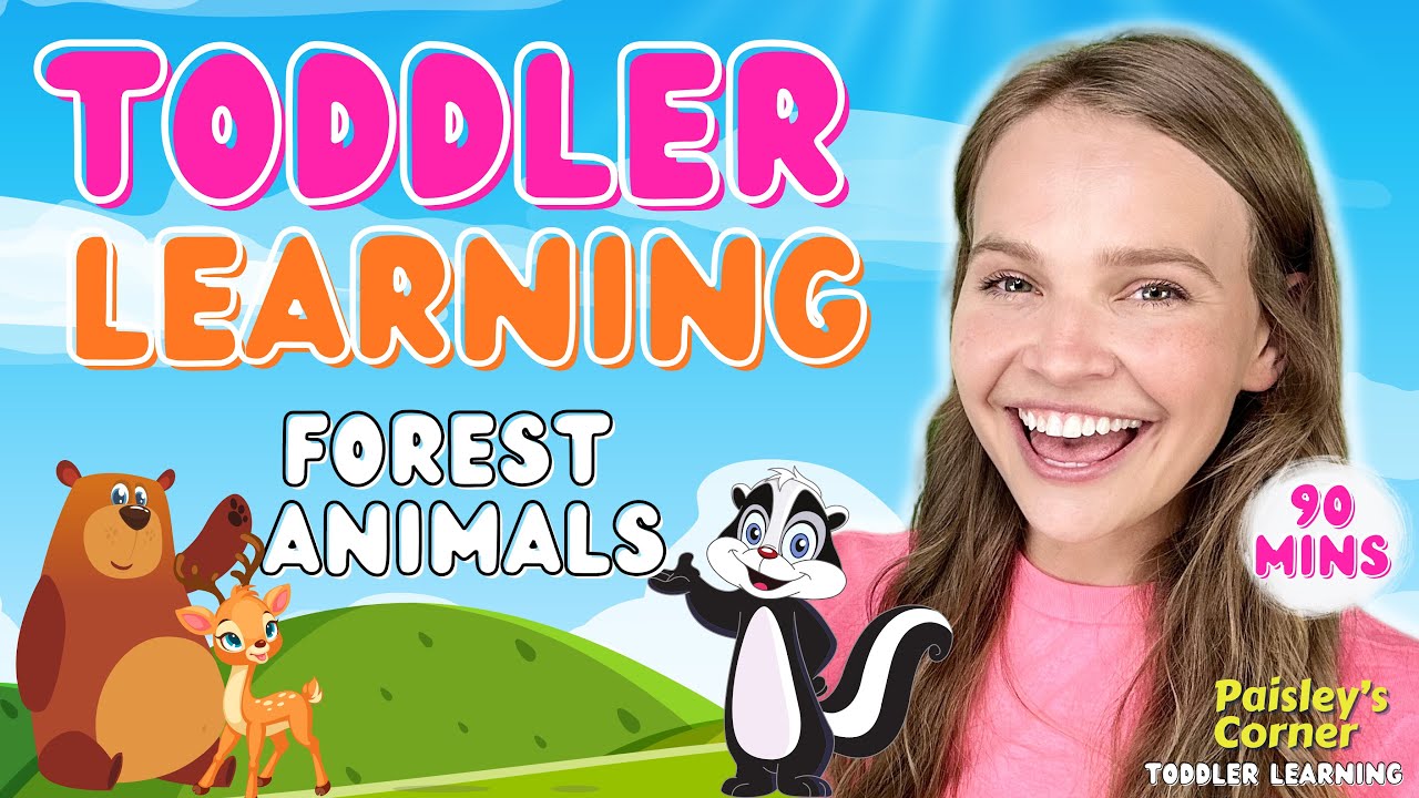 Toddler Learning Video- Learn Animals | Best Learning Video for Toddlers | Toddler Speech | For Kids