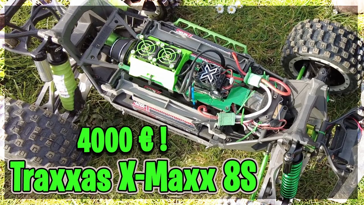 Traxxas X-Maxx full option d'Alban - 4000€ ! Castle Mamba XLX2 8S
