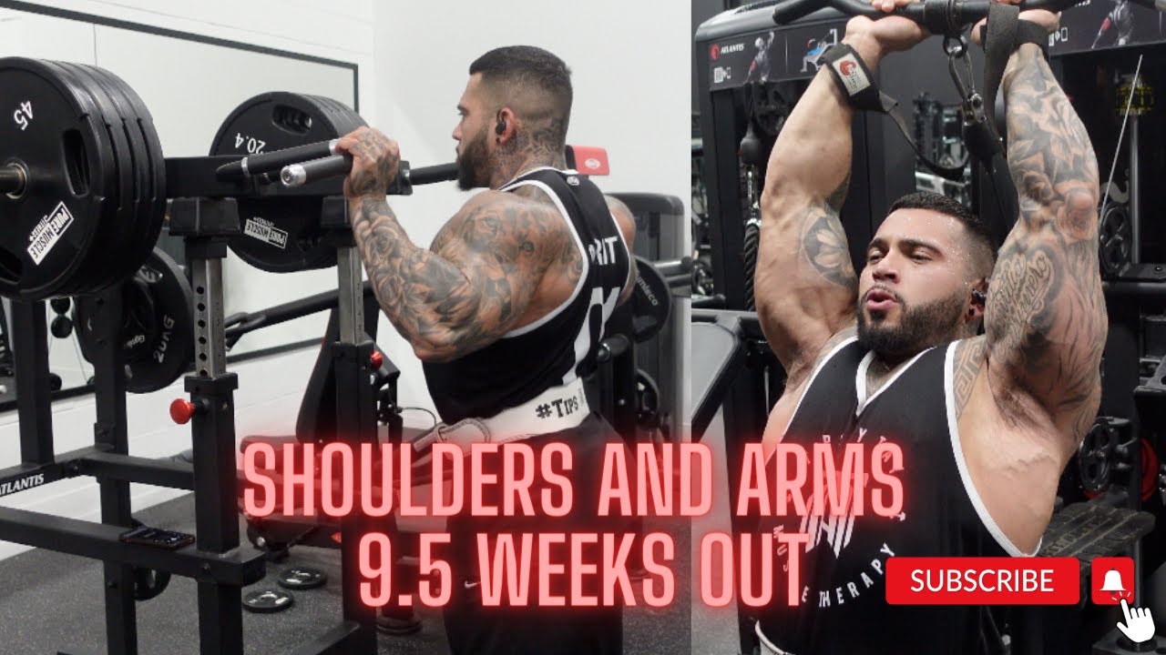 Shoulders & Arm Workout #9.5WeeksOut