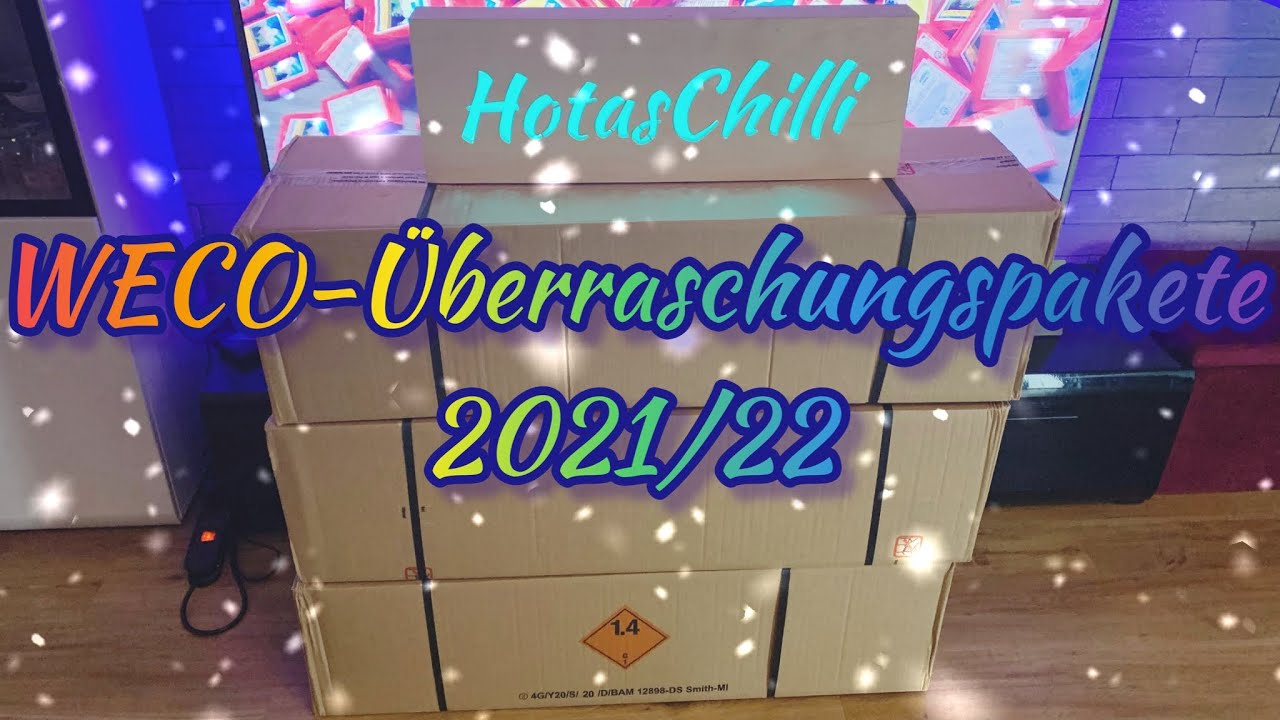 Hotas packt aus Vol.4 | 3x WECO - Überraschungspakete 21/22 Die aktuelle Version [4K]
