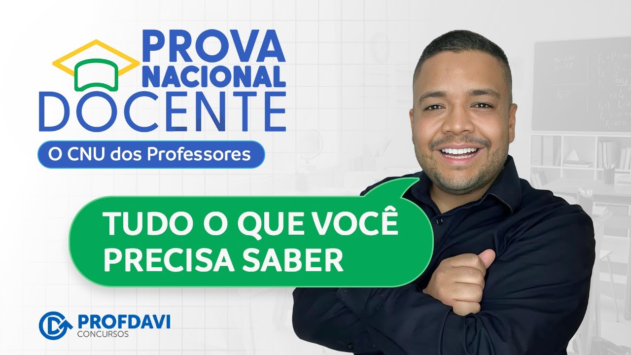 PROVA NACIONAL DOCENTE 2025 - PND - Tudo o que você precisa saber!