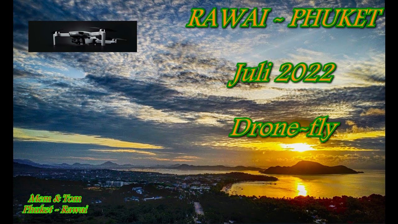 Rawai Phuket Thailand Drohnen-Flug 