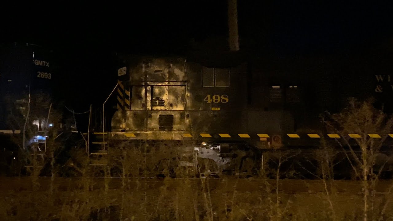 W&W With W&W 498 Ex (NPR) GP9 and W&W 709 Ex (Penney) At Hagerstown MD chase Pt2