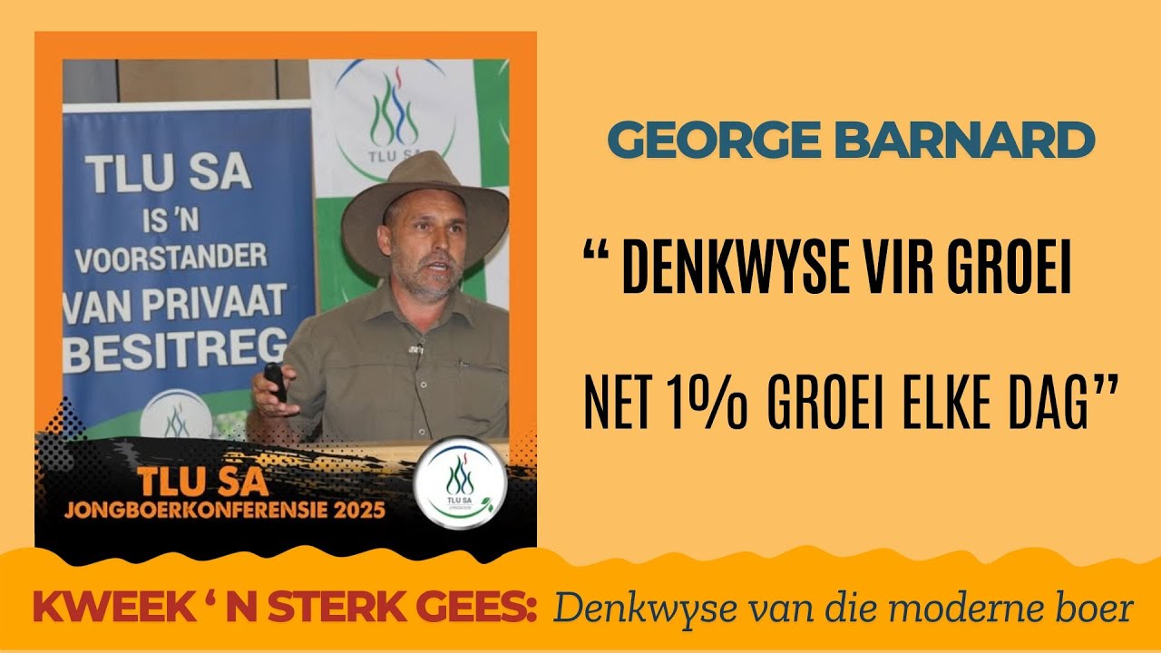 JBK 2025 - George Barnard | Denkwyse vir groei