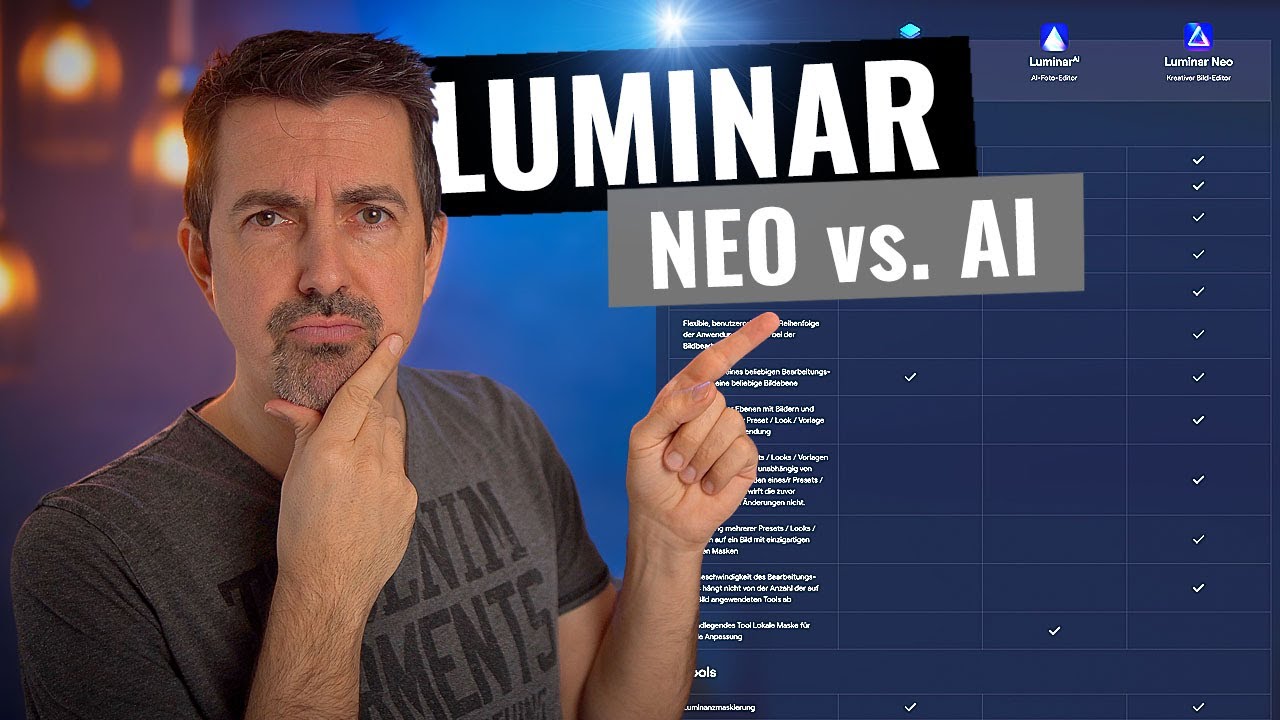 LUMINAR NEO | Alle Features vs. Luminar AI | VERSION 1.0.0