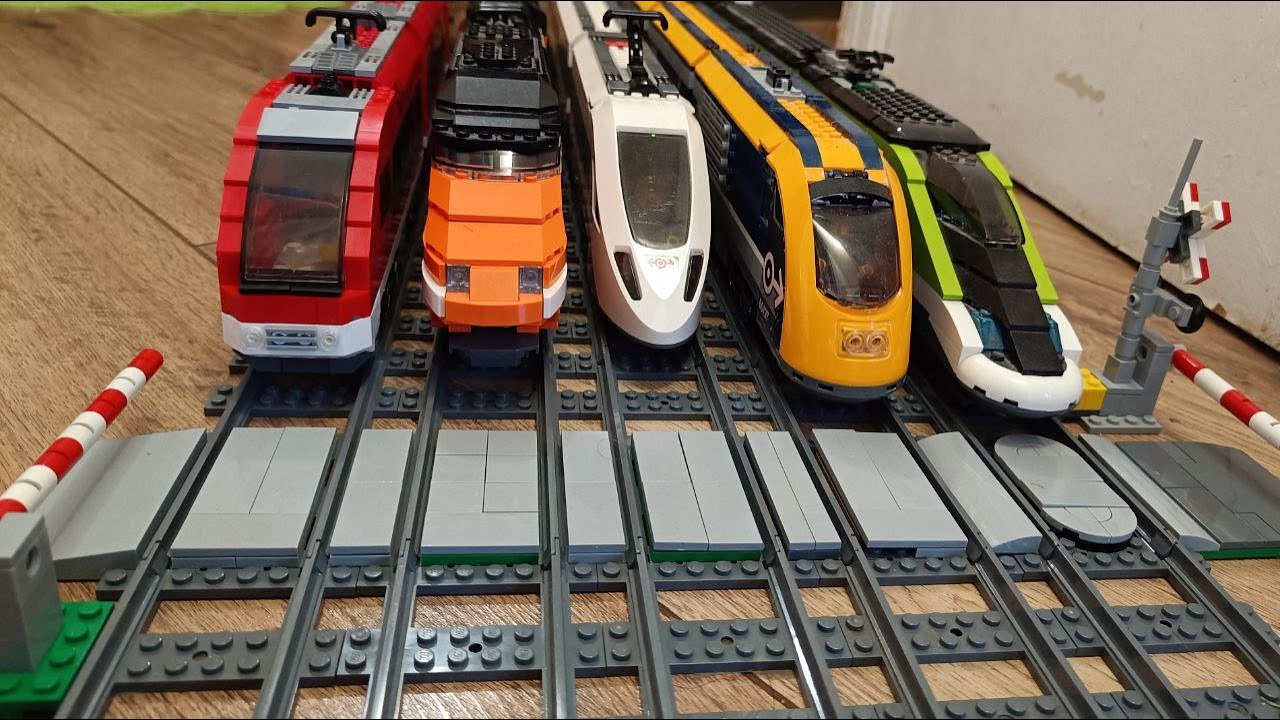 Lego high-speed passenger trains - Lego high-speed passenger train 60051 / 60197 / 60337 / 7938